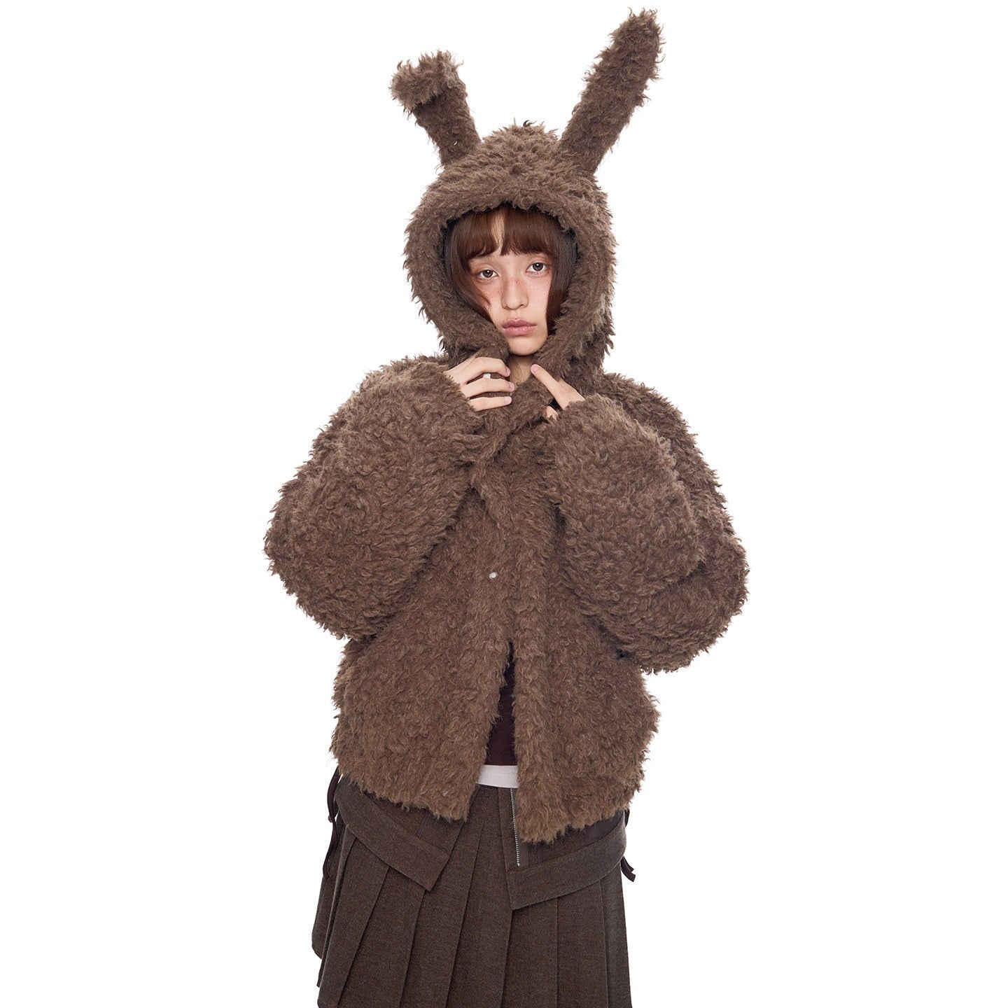 EZEK_Rabbit_Ear_Hooded_Zipper_Loose_Women's_Faux_Shearling_Fleece_Jackets_990437624163_MISSTT