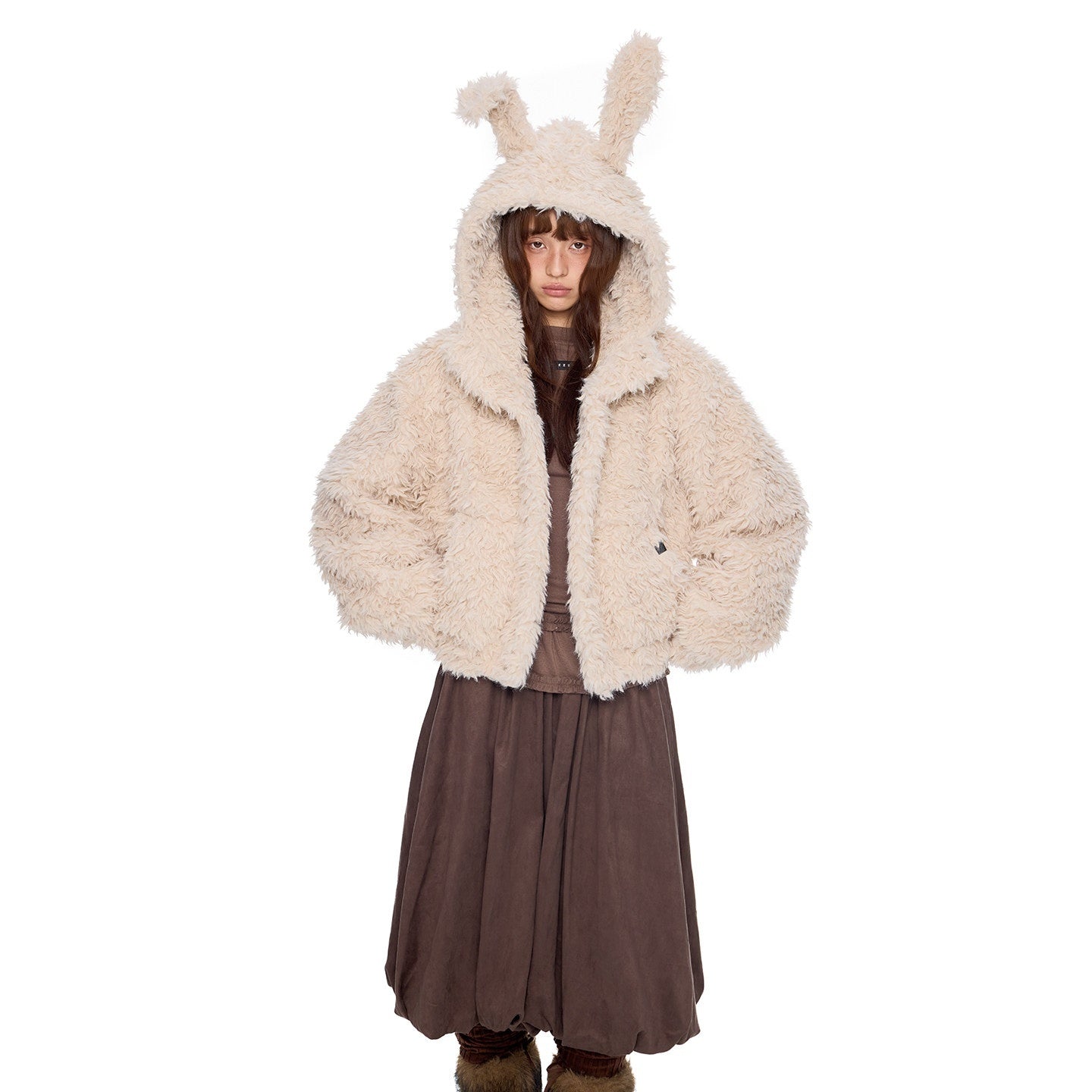 EZEK_Rabbit_Ear_Hooded_Zipper_Loose_Women's_Faux_Shearling_Fleece_Jackets_990437624163_MISSTT