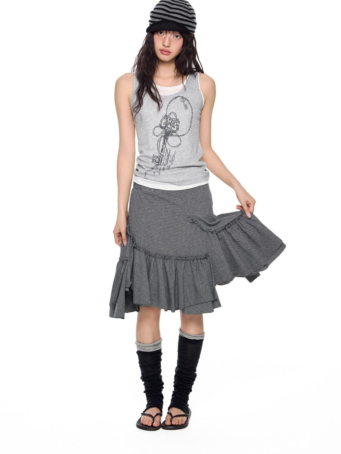 EZEK Retro Street Printed Crew Neck Women's Lyocell Polyester Slim T-shirts
