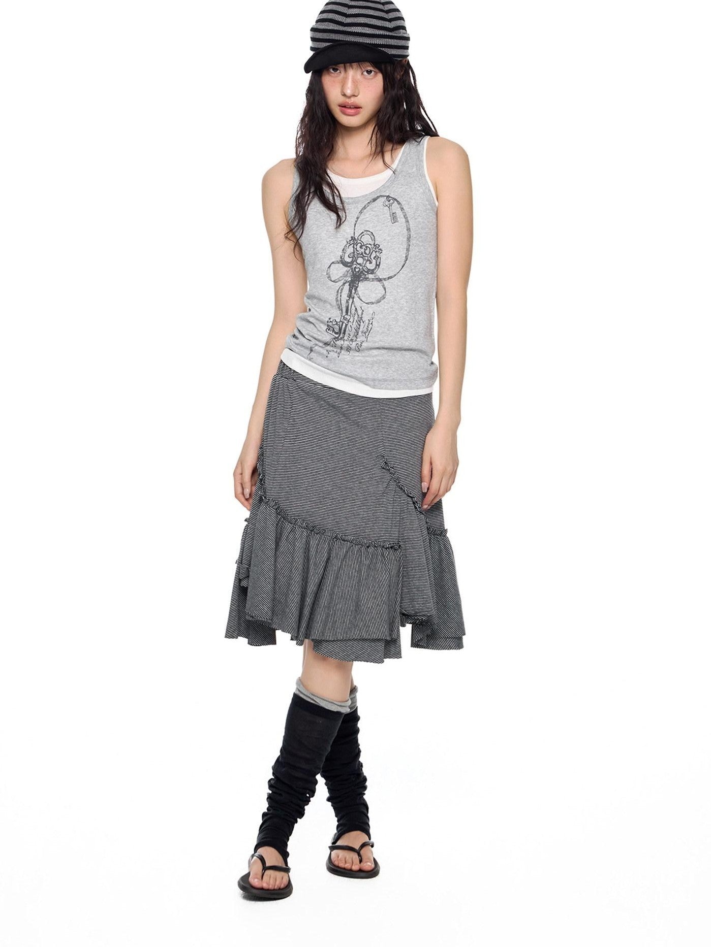 EZEK Retro Street Printed Crew Neck Women's Lyocell Polyester Slim T-shirts