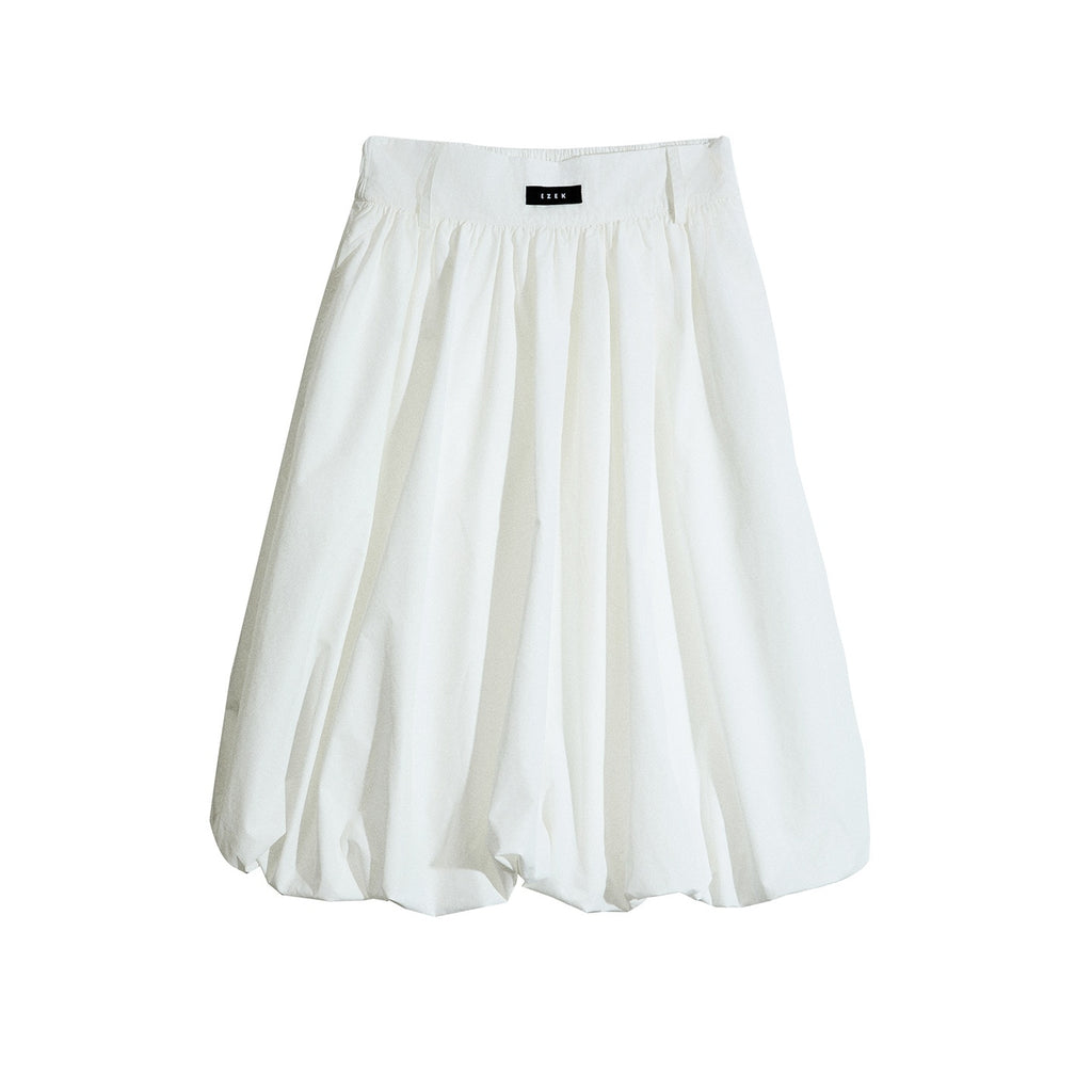EZEK_Ruched_Bubble_Hem_A_Line_Pocket_Women's_Polyester_Midi_Skirts_1075084490809_MISSTT