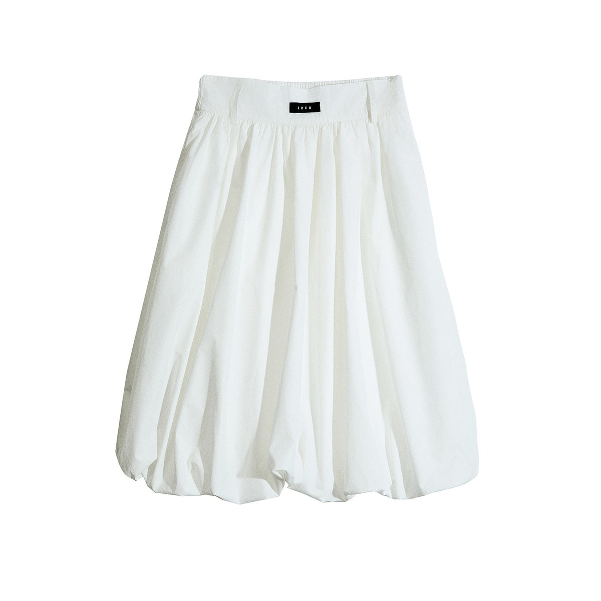 EZEK_Ruched_Bubble_Hem_A_Line_Pocket_Women's_Polyester_Midi_Skirts_1075084490809_MISSTT
