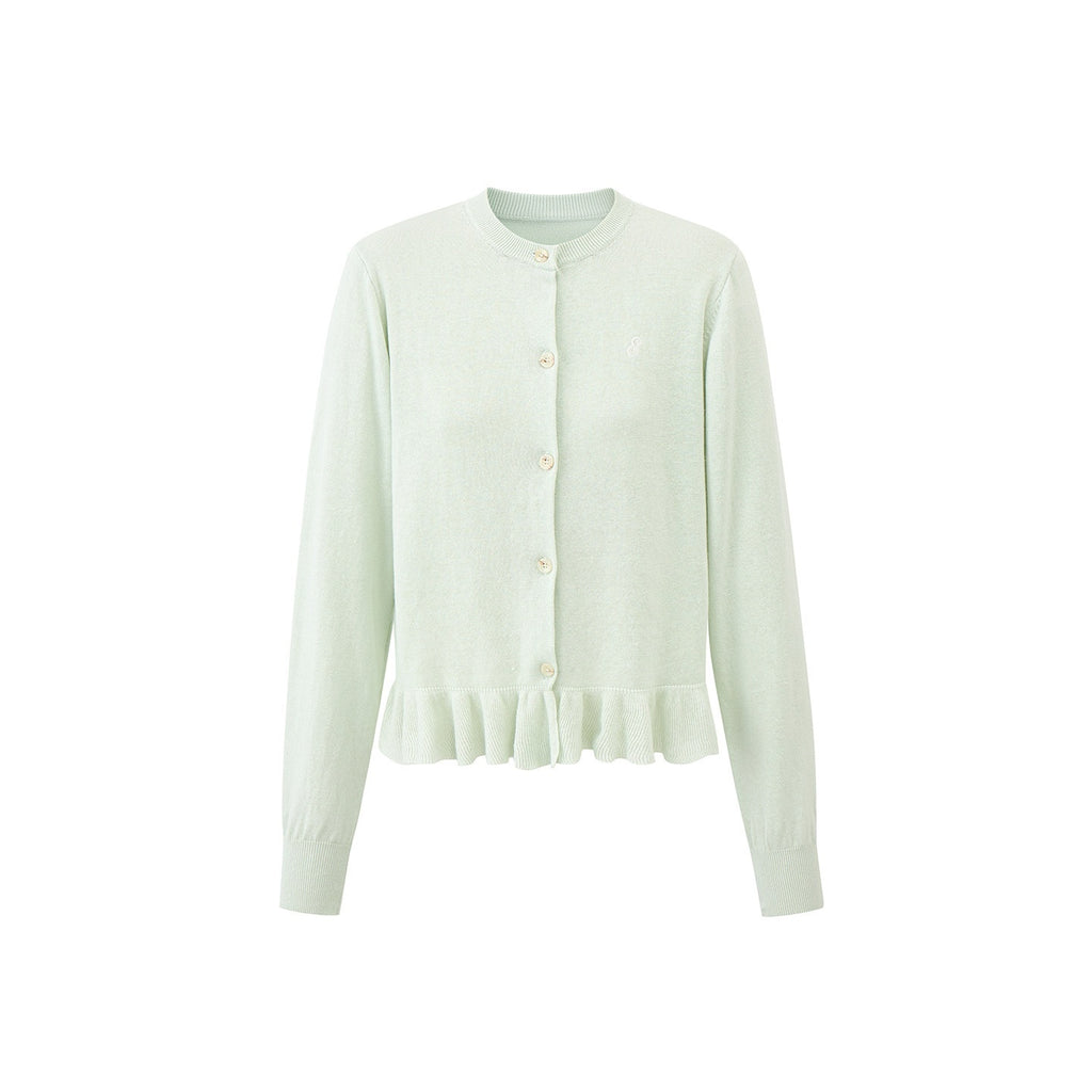 EZEK_Ruffled_Knitted_Cropped_Long_Sleeve_Women's_Linen_Cotton_Blend_Cardigans_1060176923213_MISSTT