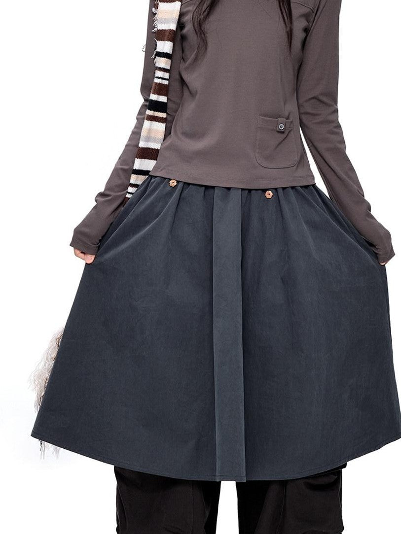 EZEK Sailor Collar Slim Retro Casual Women's Breathable Cotton Long Sleeve T-shirts