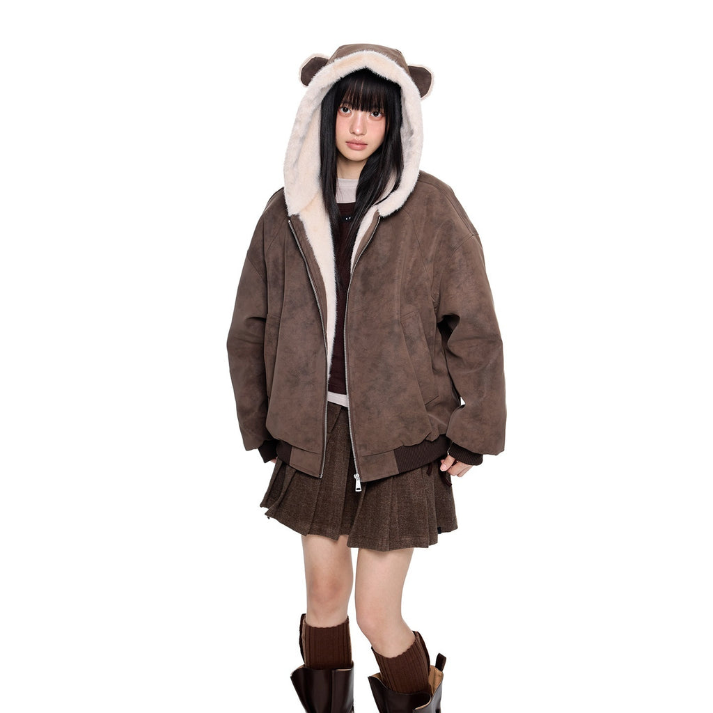 EZEK_Small_Ear_Hooded_Zipper_Furry_Thickened_Women's_Faux_Suede_Puffer_Jackets_998235971229_MISSTT