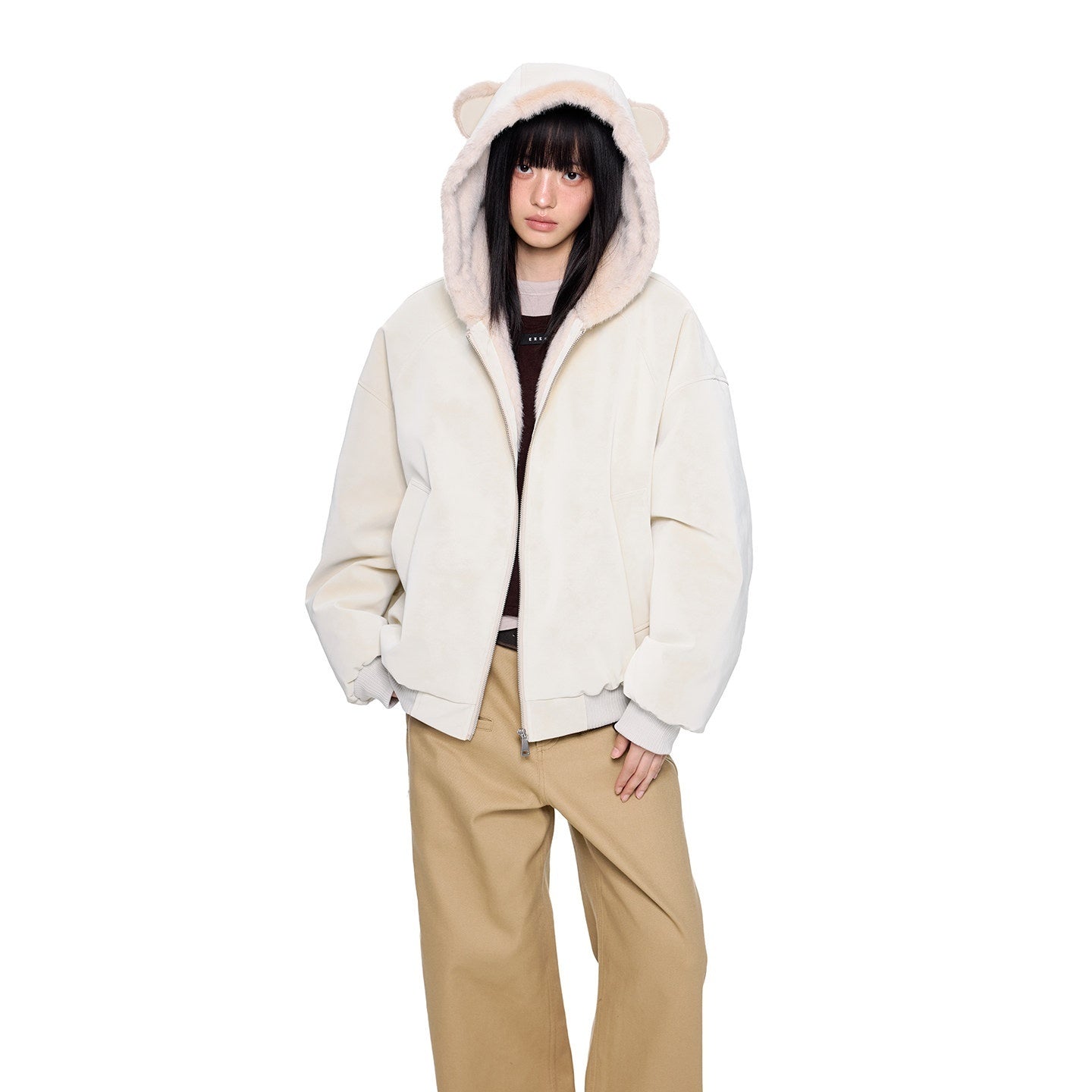 EZEK_Small_Ear_Hooded_Zipper_Furry_Thickened_Women's_Faux_Suede_Puffer_Jackets_998235971229_MISSTT