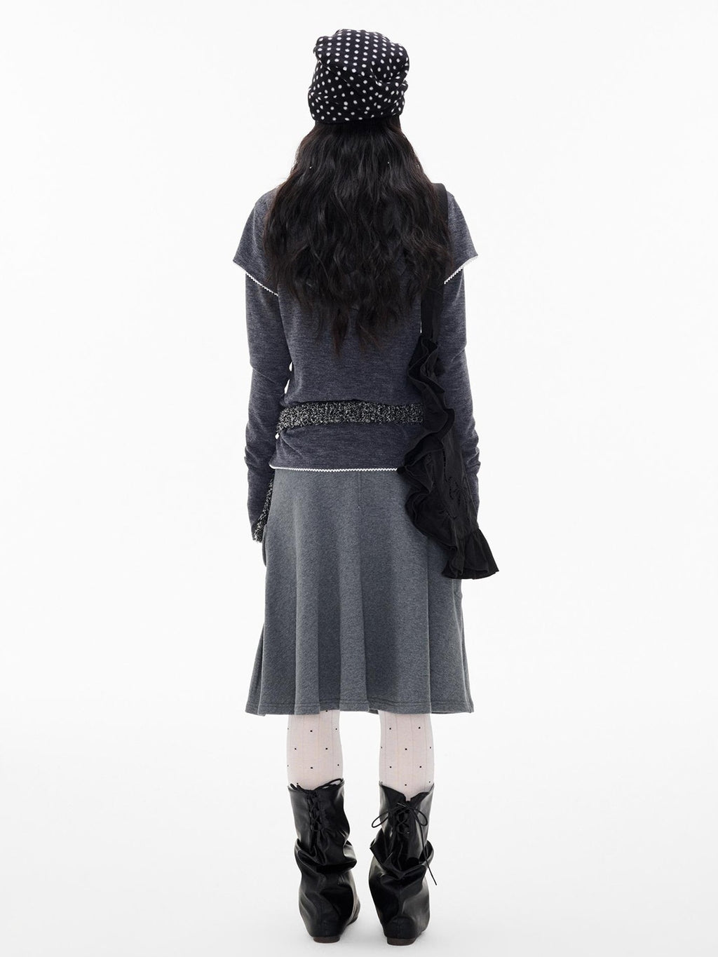 EZEK Star Button Print Hooded Henley Women's Bamboo Long Sleeve T-shirts