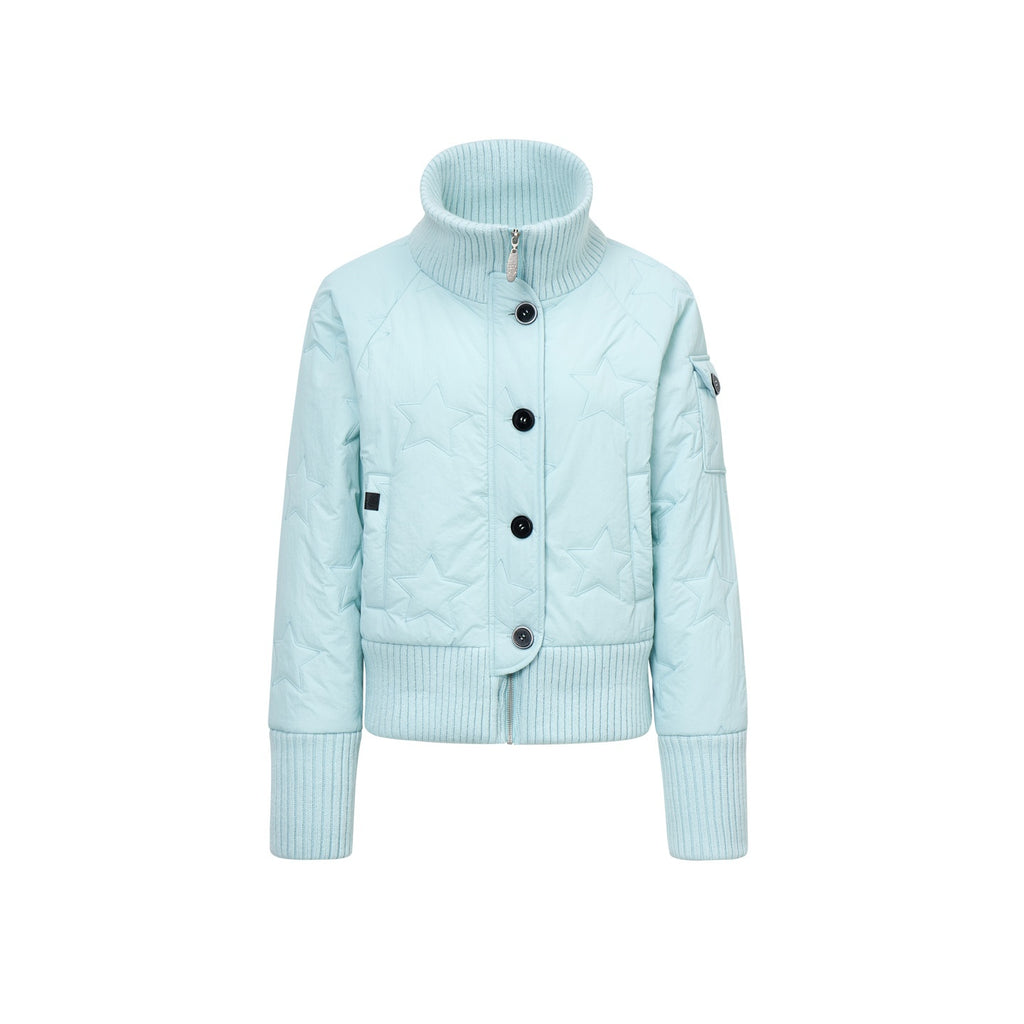 EZEK_Star_Quilted_Stand_Collar_Zip_Women's_Polyester_Puffer_Jackets_1079116727792_MISSTT
