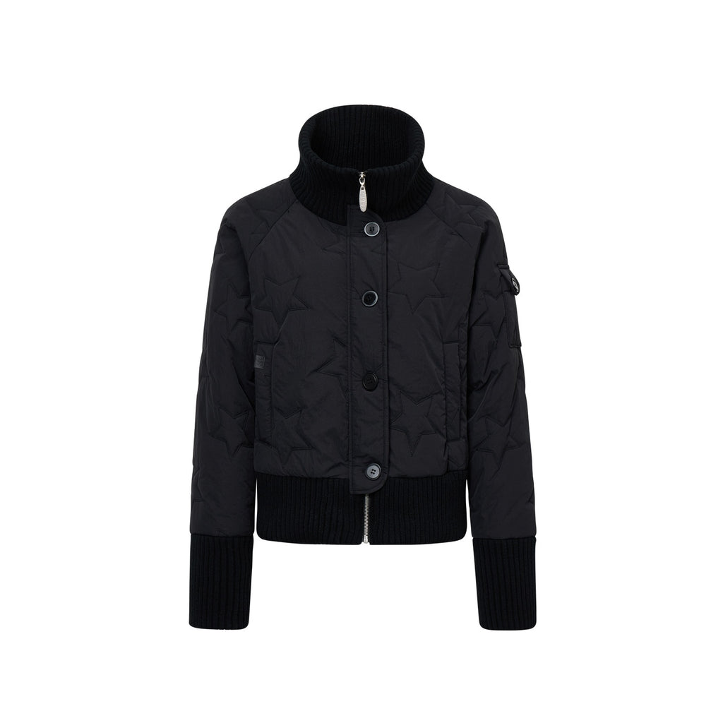 EZEK_Star_Quilted_Stand_Collar_Zip_Women's_Polyester_Puffer_Jackets_1079116727792_MISSTT