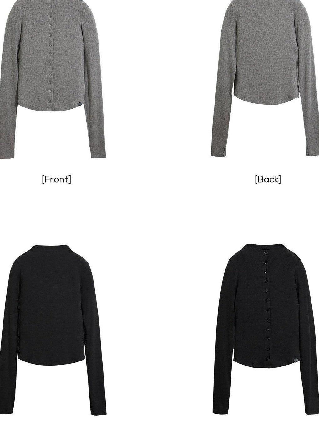 EZEK Thin Pleated Printed Half Turtleneck Women's Viscose Long Sleeve T-shirts
