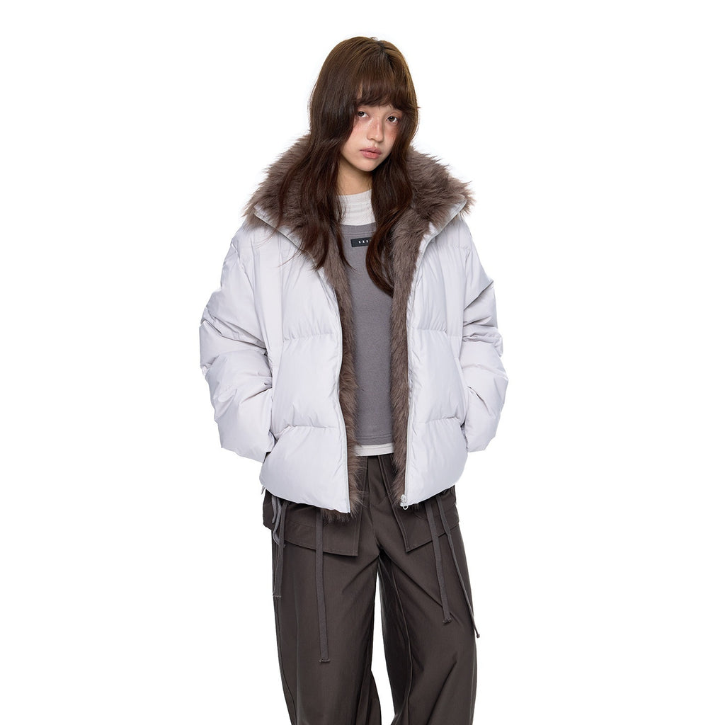 EZEK_Vintage_Fur_Collar_Zipper_Pocket_Stand_Collar_Women's_90_White_Duck_Down_Jackets_981100994740_MISSTT