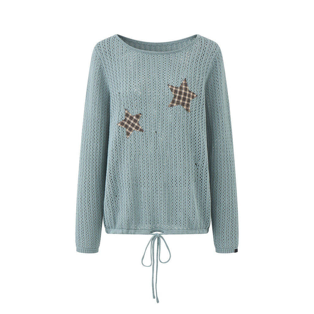 EZEK_Vintage_Star_Cutout_Knitted_Women's_Cotton_Blend_Long_Sleeve_T-shirts_1056394131486_MISSTT