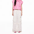 EZEK_Wide_Leg_Detachable_Pockets_Natural_Waist_Women's_Nylon_Cargo_Pants_921112347146_MISSTT