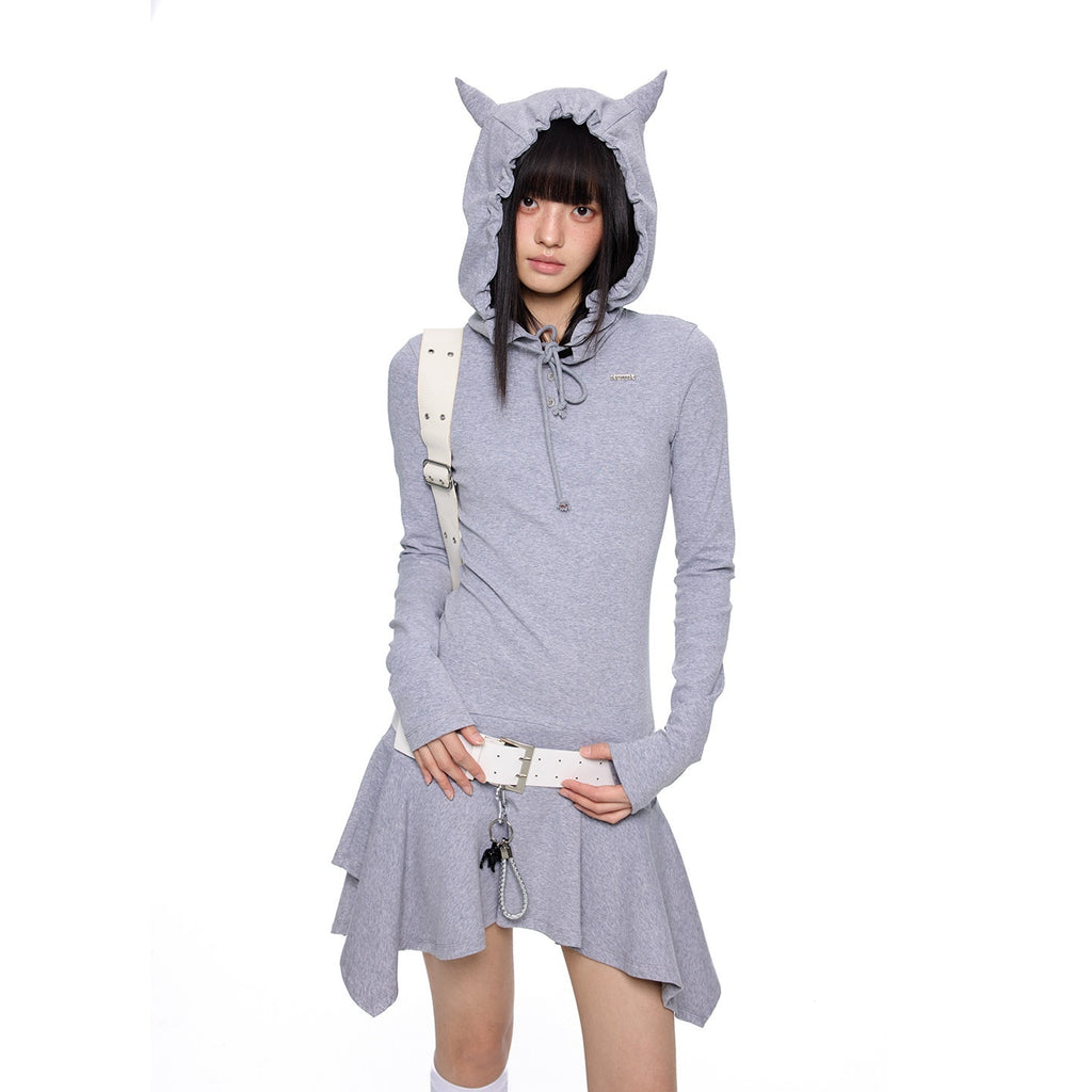 EZEK_Y2k_Striped_Ear_Hood_Asymmetric_Waist_Women's_Cotton_Blend_Casual_Midi_Dresses_1015816720006_MISSTT