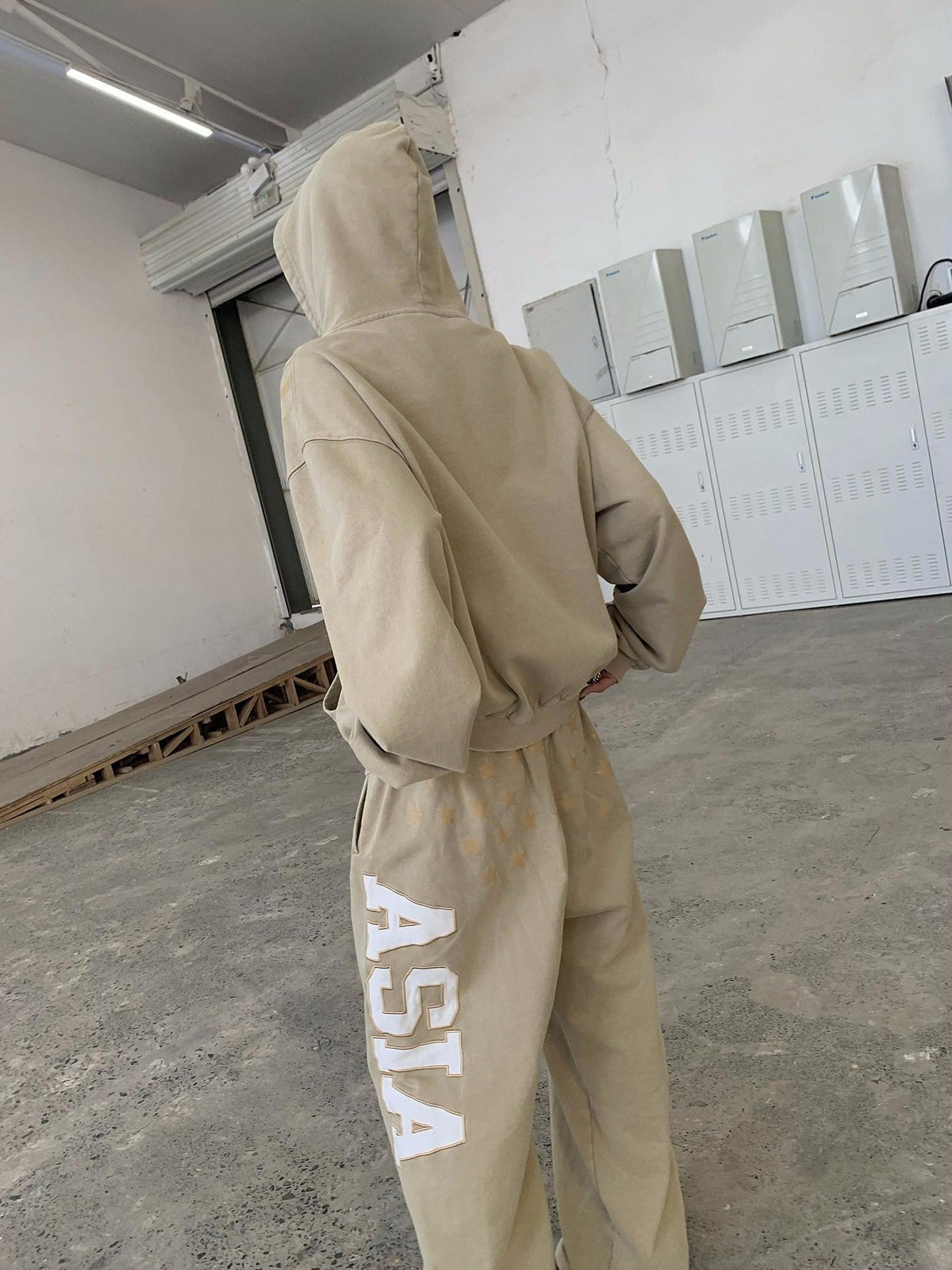 FOURFORTY Asia Love Graphic Women's Thickened Heavyweight Fleece Zip-up Hoodies