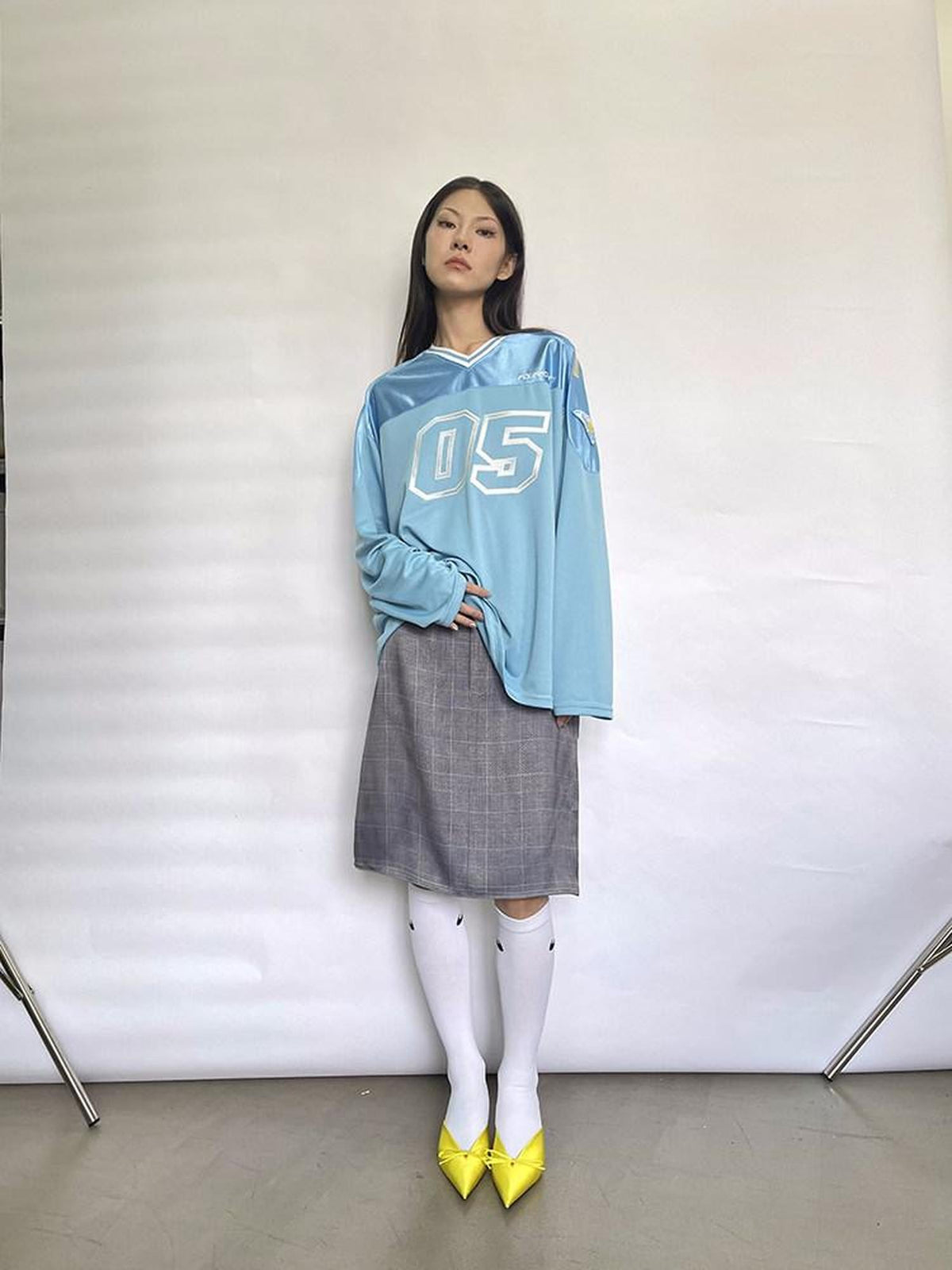 FOURFORTY Blokecore Print Women's Polyester Long Sleeve T-shirts