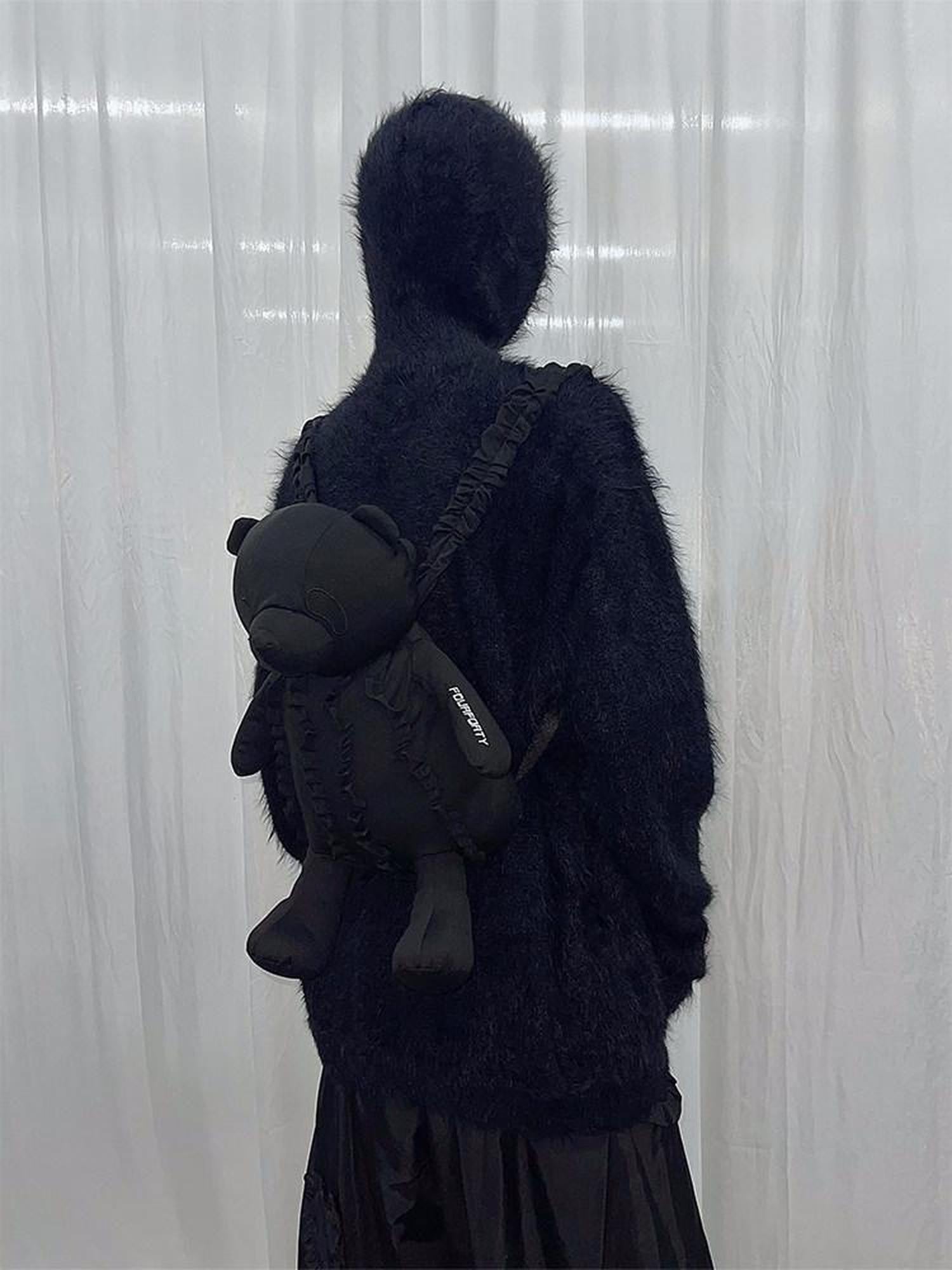 FOURFORTY Camouflage Panda Print Functional Zip Closure Women's Backpacks
