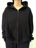 FOURFORTY_Chocolate_Dot_Hooded_Pullover_Women's_420g_Fleece_Lined_Hoodies_843850095802_MISSTT