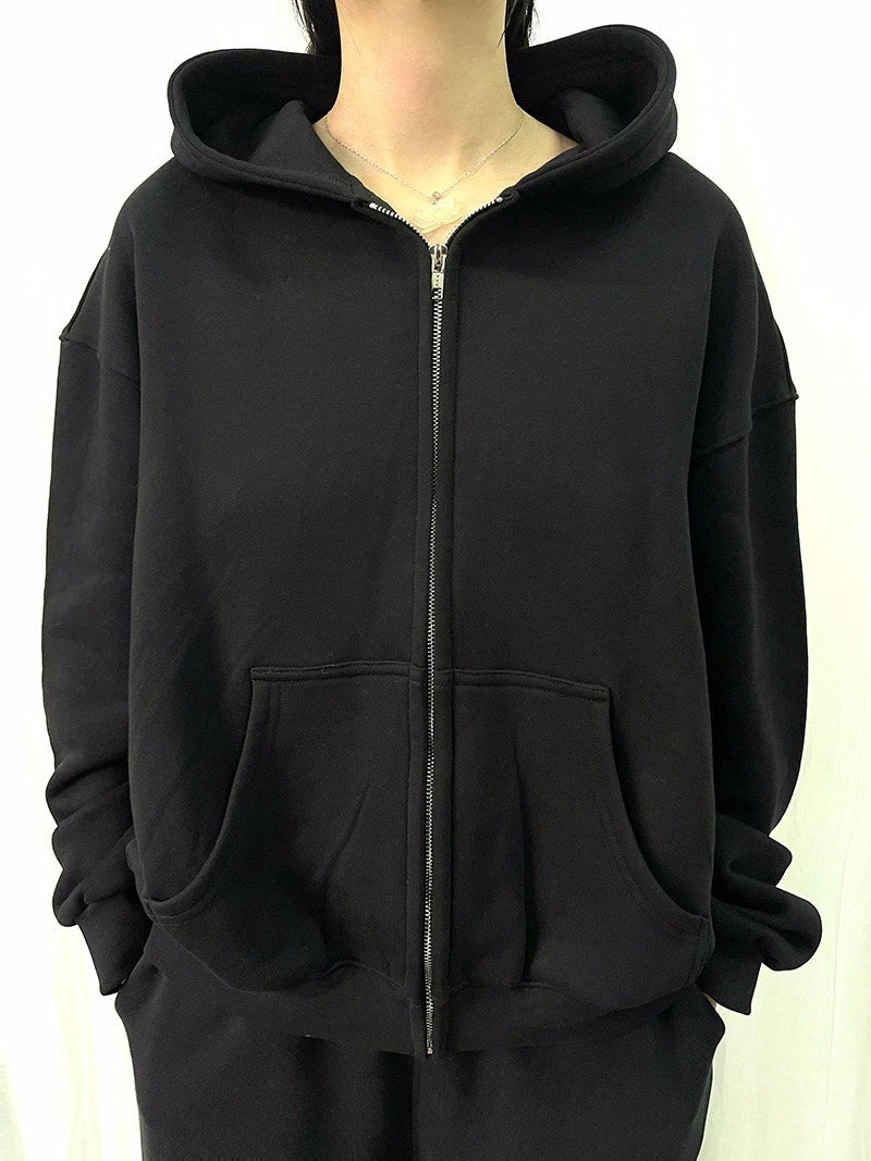 FOURFORTY_Chocolate_Dot_Hooded_Pullover_Women's_420g_Fleece_Lined_Hoodies_843850095802_MISSTT