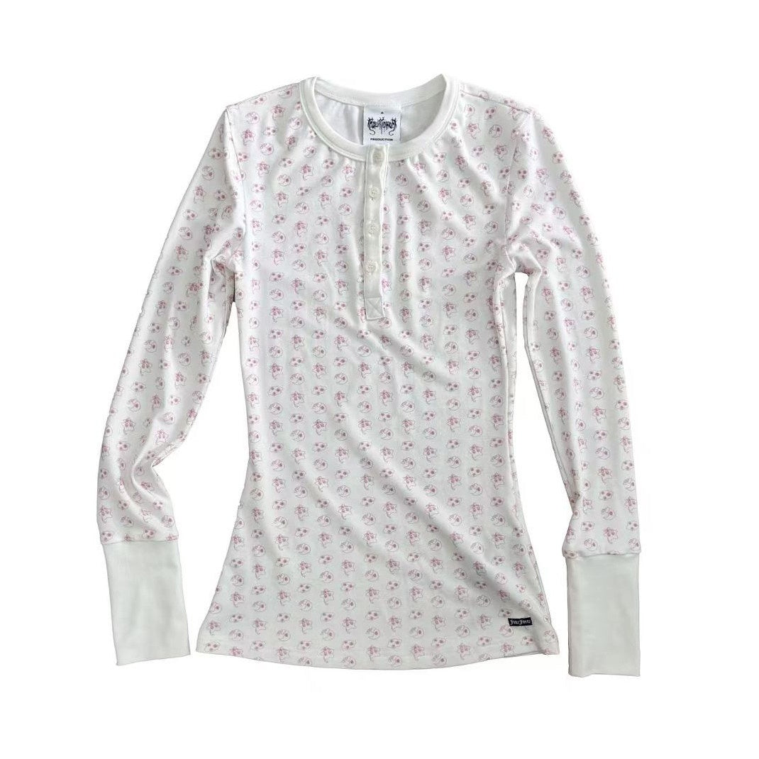 FOURFORTY_Cute_Anime_Eye_Graphic_Women's_Skin_Friendly_Long_Sleeve_T-shirts_984320483615_MISSTT