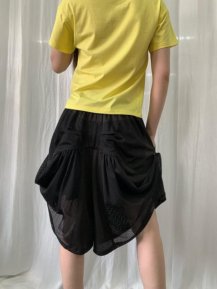 FOURFORTY Cute Cat Bow Convertible Two Way Sporty Women's Relaxed Fit Bermuda Shorts