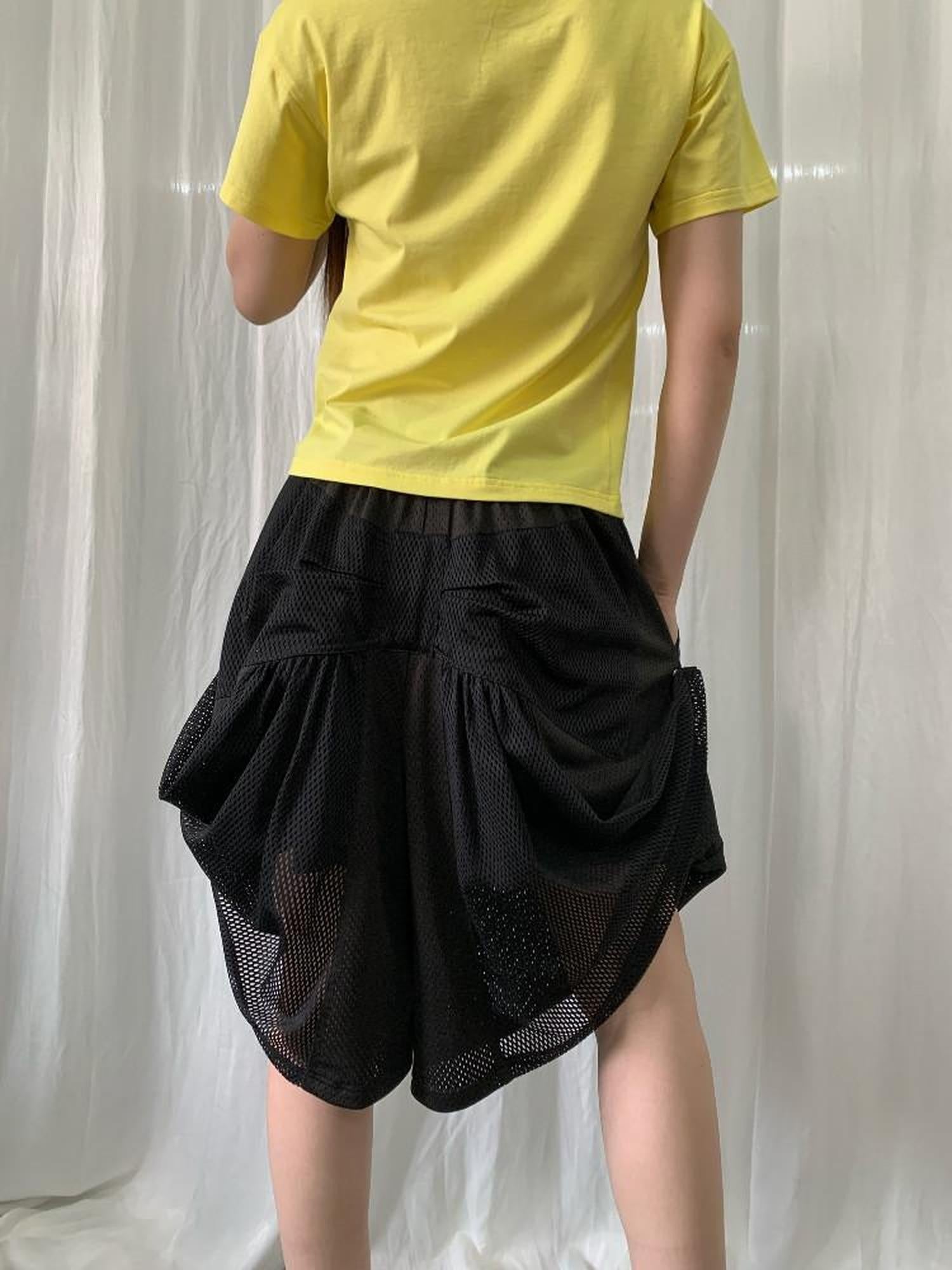 FOURFORTY Cute Cat Bow Convertible Two Way Sporty Women's Relaxed Fit Bermuda Shorts