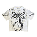 FOURFORTY_Edgy_2d_Metal_Print_Metal_Frame_Bow_Women's_Oversized_Short_Sleeve_T-shirts_923289332634_MISSTT