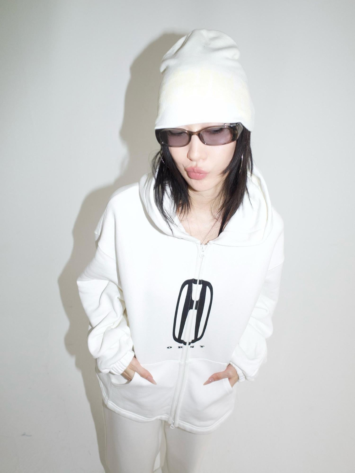 FOURFORTY Fleece Lined Hoodie And Sweatpants Women's Cotton Tracksuit Sets