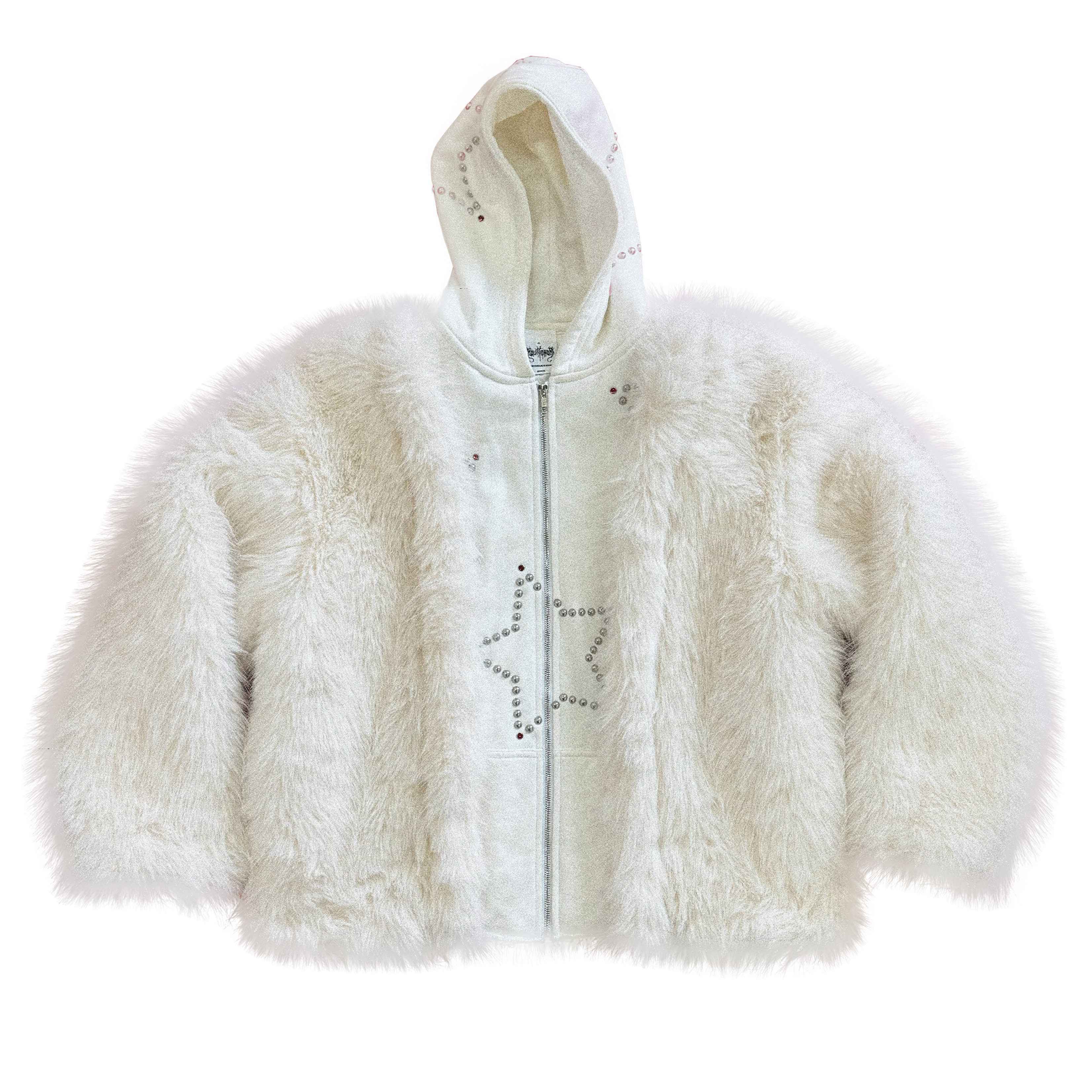 FOURFORTY_Hooded_Star_Rivet_Detail_Women's_Eco_Friendly_Faux_Fur_Coats_991216814760_MISSTT
