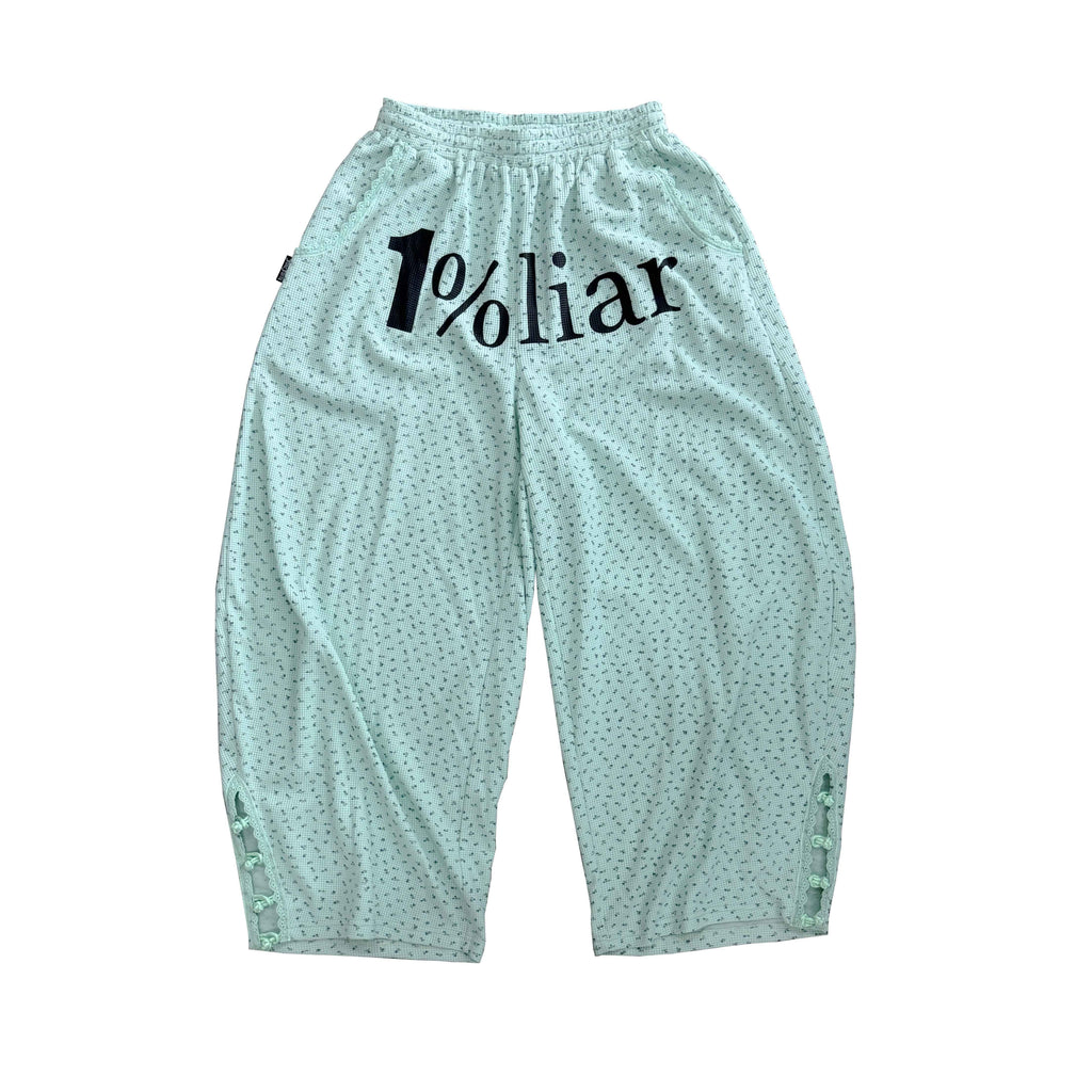 FOURFORTY_Mint_Green_Floral_Chinese_Frog_Button_Waffle_High_Waist_Women's_Lounge_Pants_977218120445_MISSTT