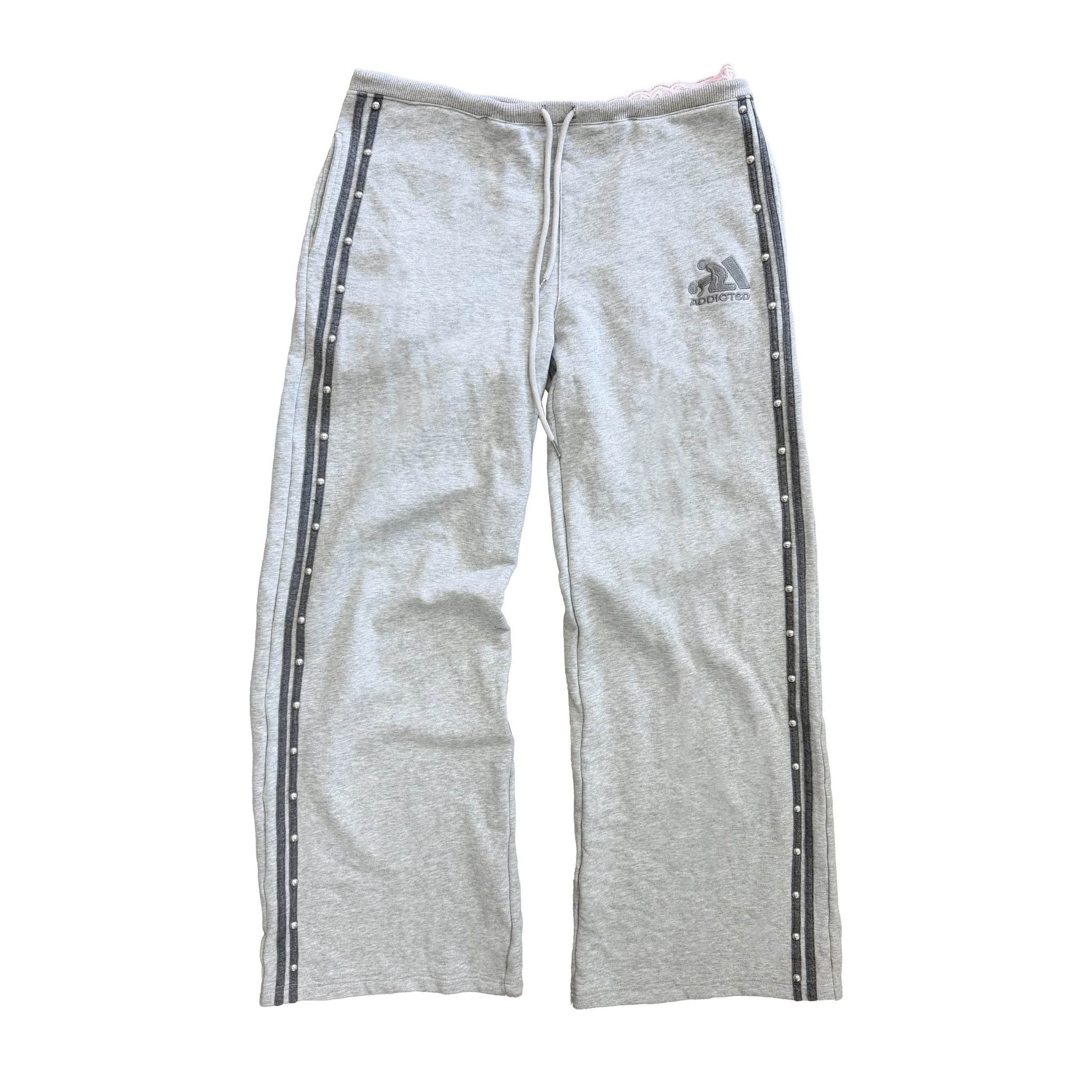 FOURFORTY_Mint_Green_Hidden_Rivet_Sporty_Women's_Cotton_Polyester_Blend_Sweatpants_1056972104998_MISSTT