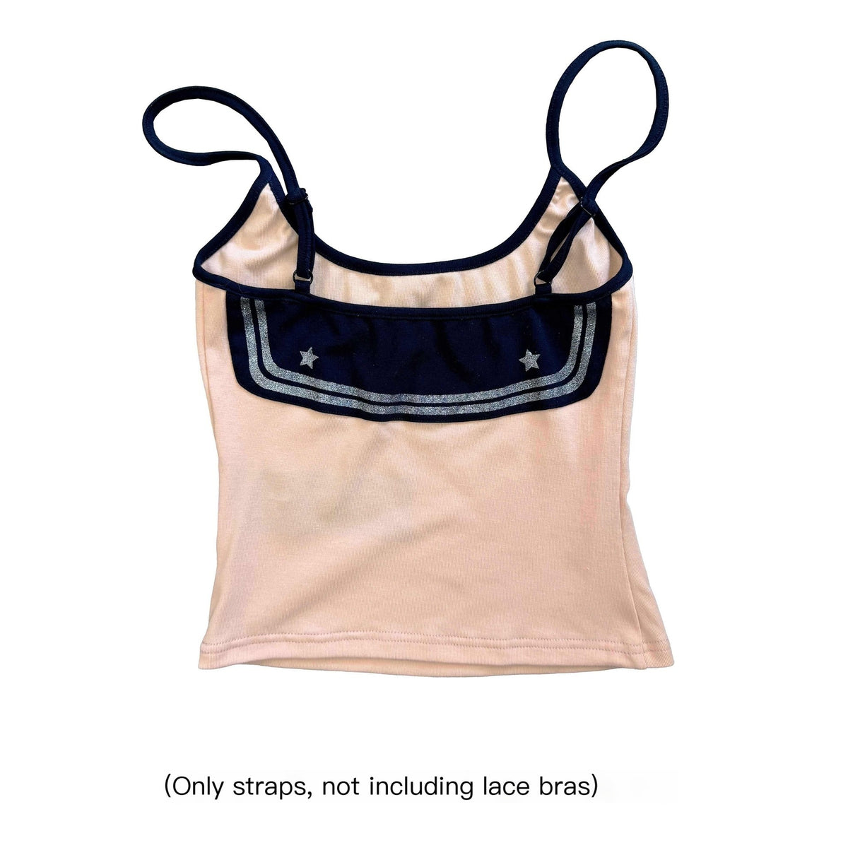FOURFORTY_Navy_Print_Color_Block_Slim_Fit_Women's_Cotton_Blend_Camisoles_951618043584_MISSTT