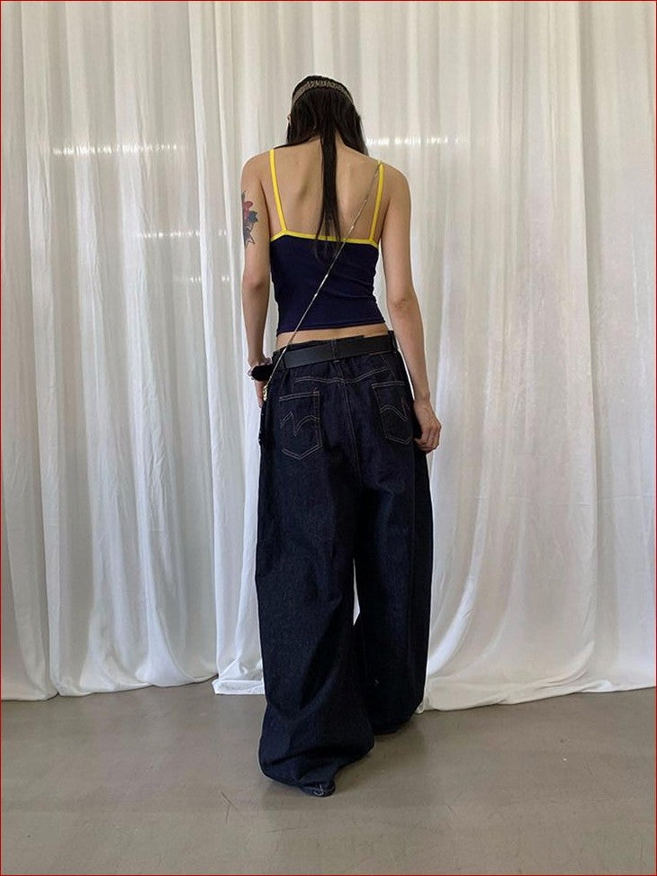 FOURFORTY Original Denim Women's Wide-leg Jeans