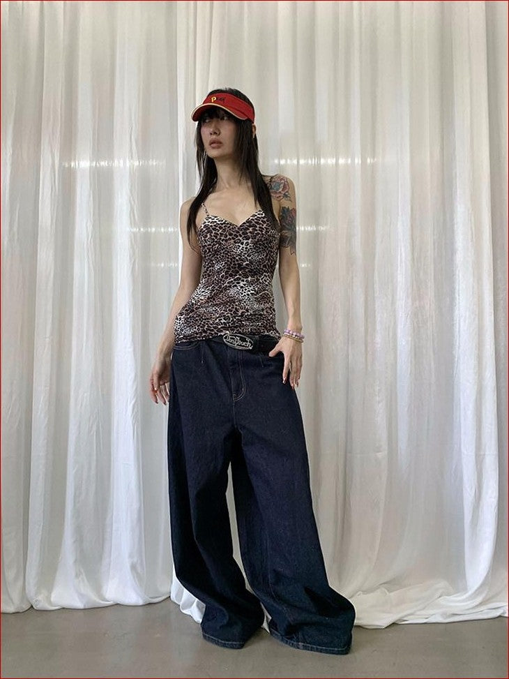 FOURFORTY Original Denim Women's Wide-leg Jeans
