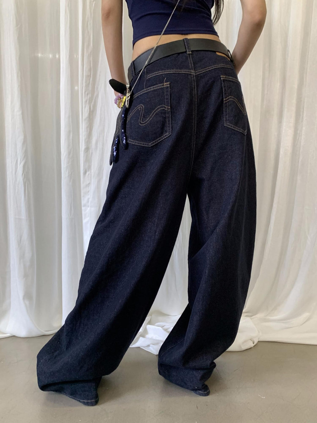 FOURFORTY Original Denim Women's Wide-leg Jeans