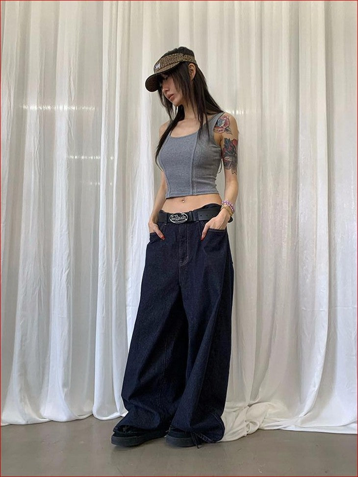 FOURFORTY Original Denim Women's Wide-leg Jeans