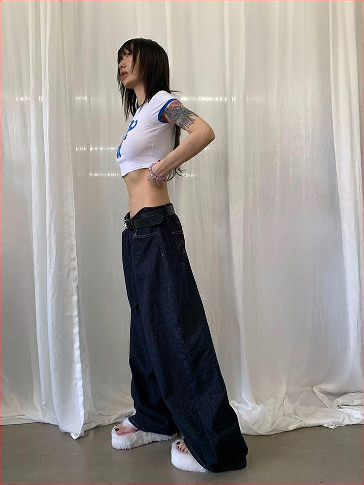 FOURFORTY Original Denim Women's Wide-leg Jeans
