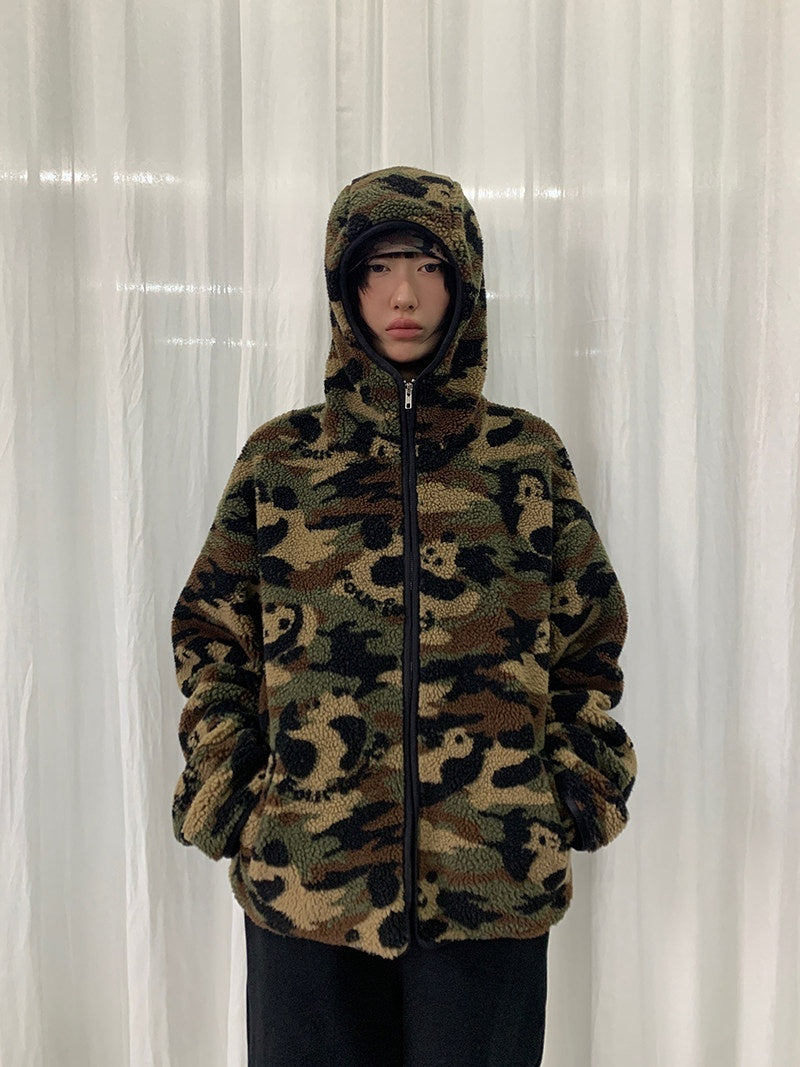 FOURFORTY_Panda_Camo_Oversized_Hooded_Women's_Polar_Fleece_Puffer_Jackets_844424312953_MISSTT