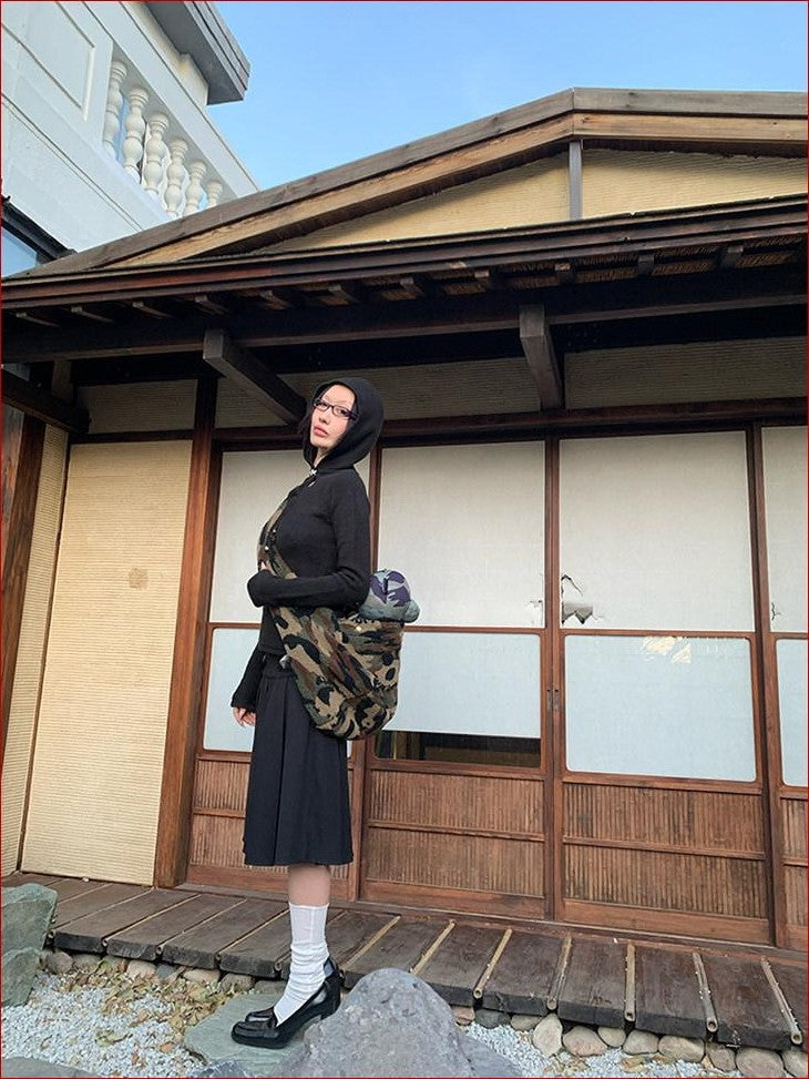 FOURFORTY Plaid Reversible Schoolgirl Women's Wool Blend Pleated Skirts