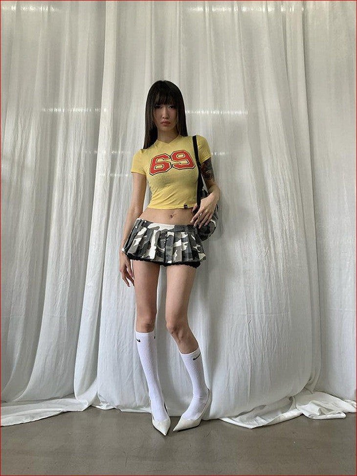 FOURFORTY Quirky Text Print Street Style Women's Pure Cotton Short Sleeve T-shirts