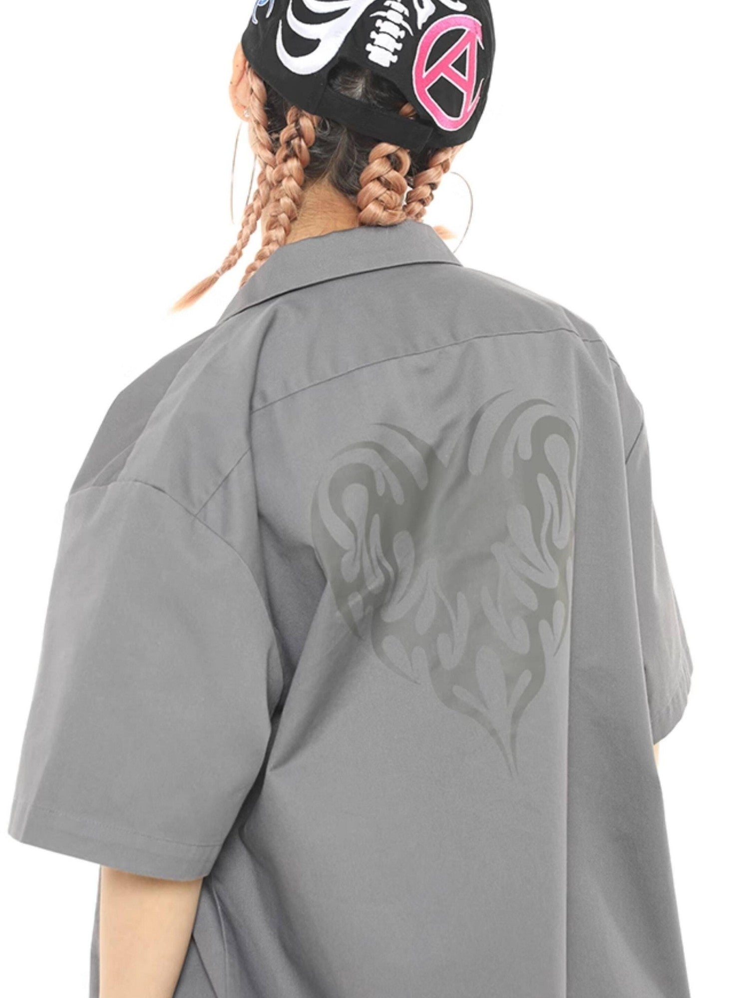 FOURFORTY Rebellious Youth Embroidered Duckbill Women's Washed Baseball Caps