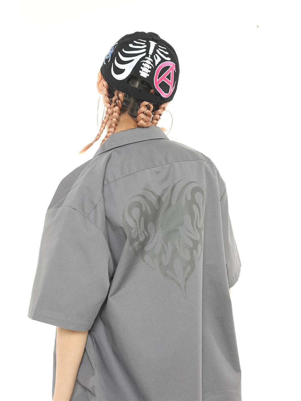 FOURFORTY Rebellious Youth Embroidered Duckbill Women's Washed Baseball Caps