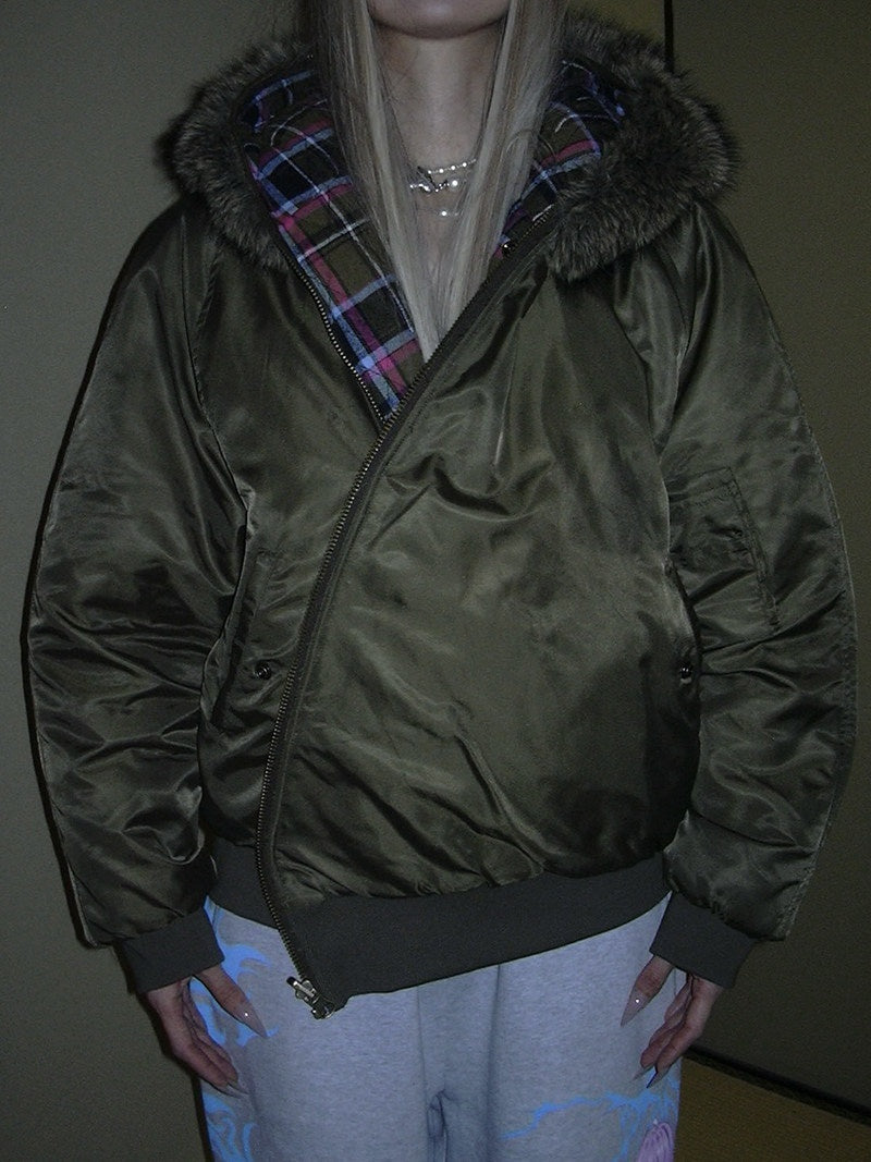FOURFORTY_Reversible_Ma1_Fur_Hood_Quilted_Padded_Women's_Cotton_Bomber_Jackets_860758521245_MISSTT