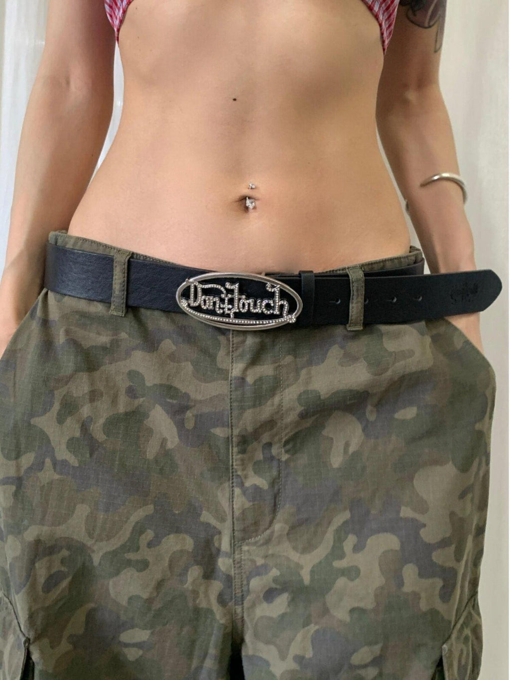 FOURFORTY Rhinestone Sparkle Women's Belts
