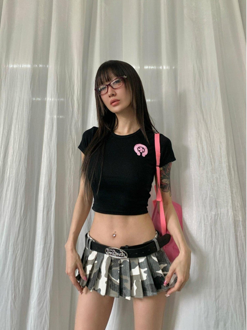 FOURFORTY Rhinestone Sparkle Women's Belts
