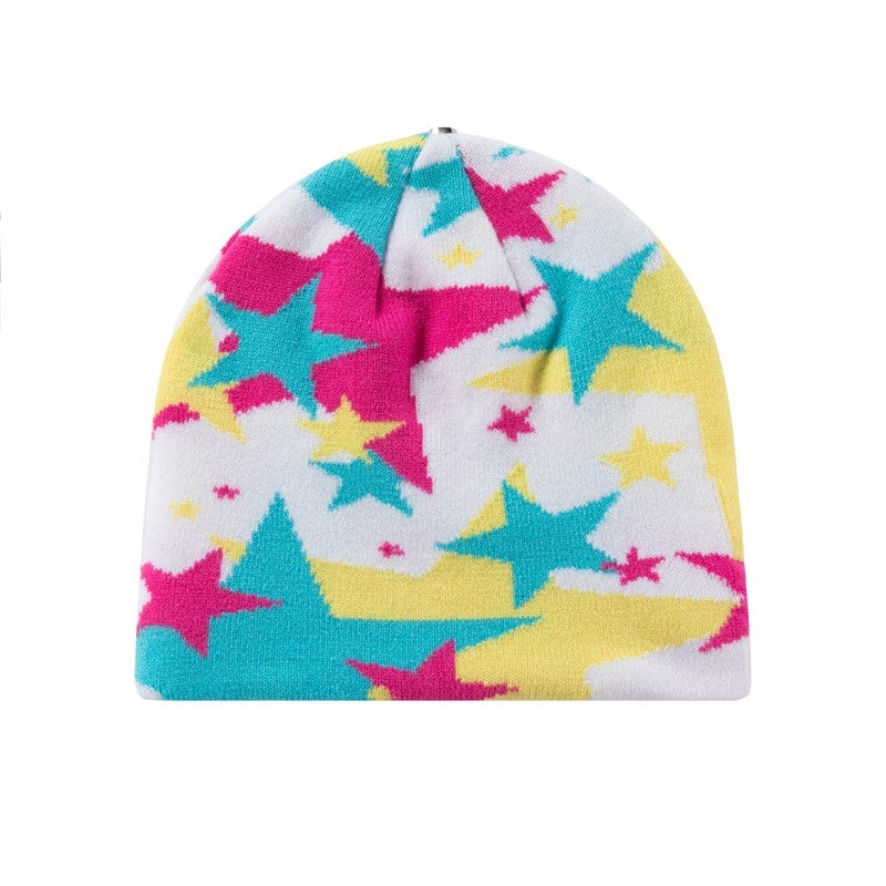 FOURFORTY_Star_Camouflage_Pattern_Knitted_Women's_Chunky_Soft_Yarn_Beanies_689921651244_MISSTT