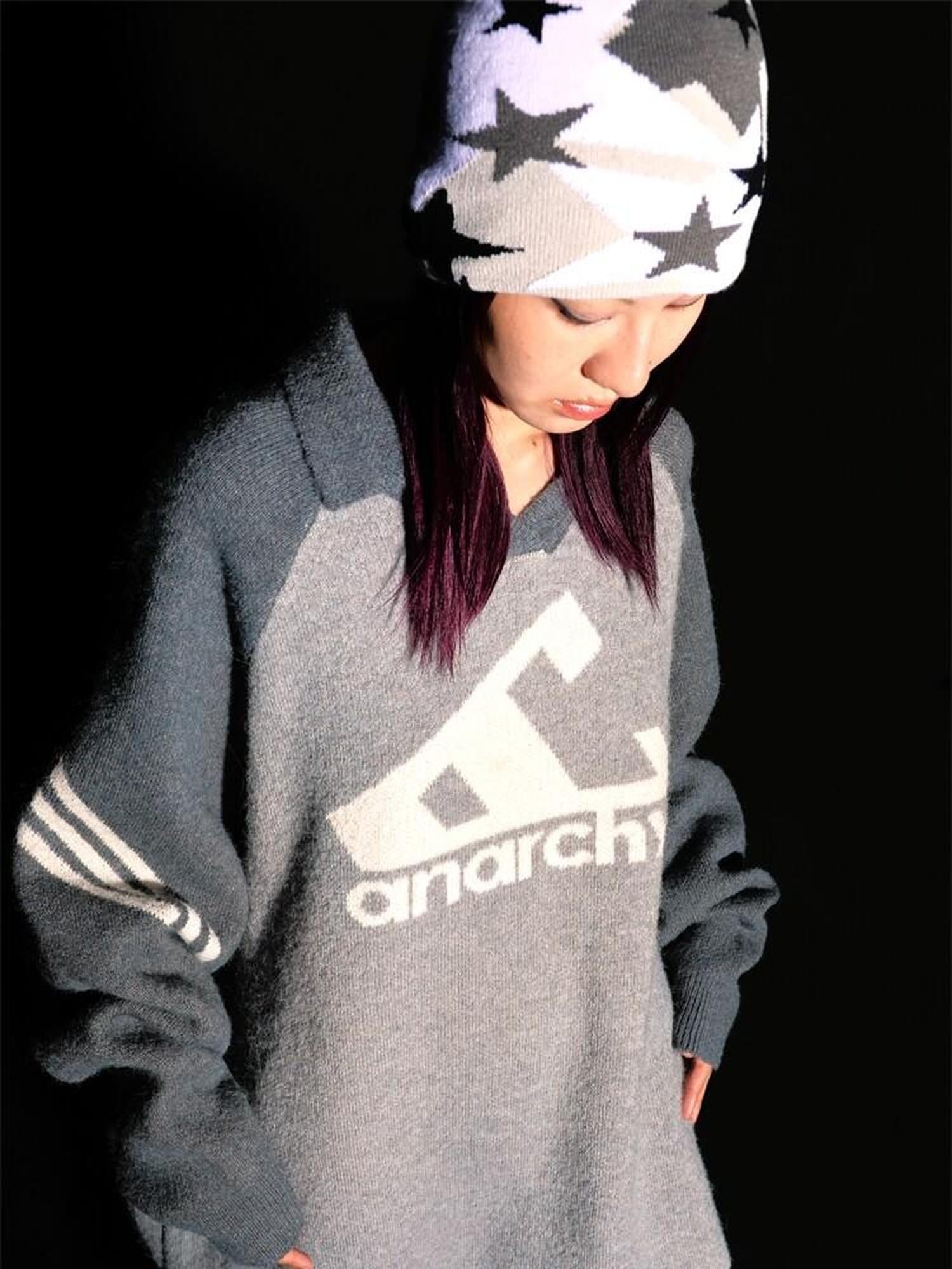 FOURFORTY Star Camouflage Pattern Knitted Women's Chunky Soft Yarn Beanies