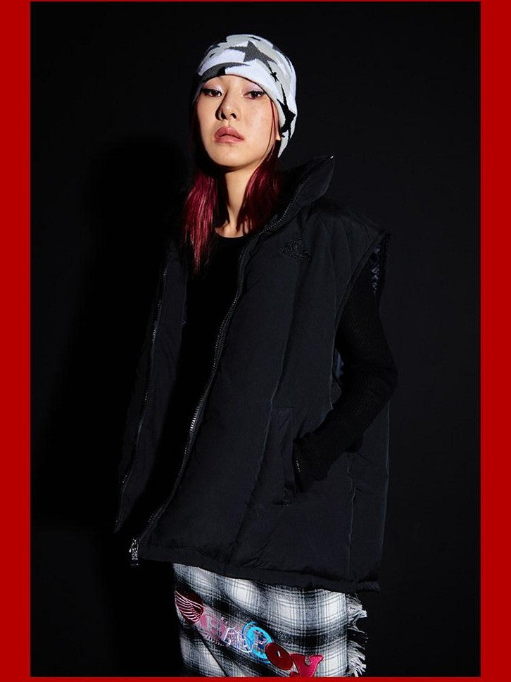 FOURFORTY Star Camouflage Pattern Knitted Women's Chunky Soft Yarn Beanies