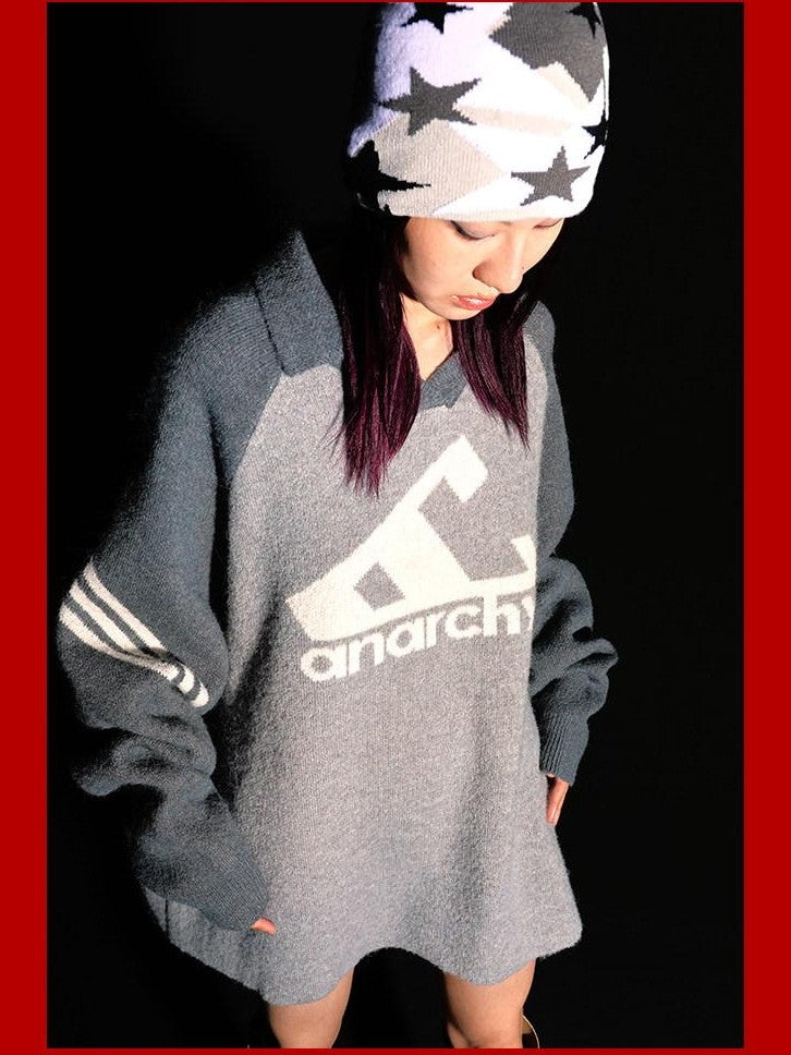 FOURFORTY Star Camouflage Pattern Knitted Women's Chunky Soft Yarn Beanies