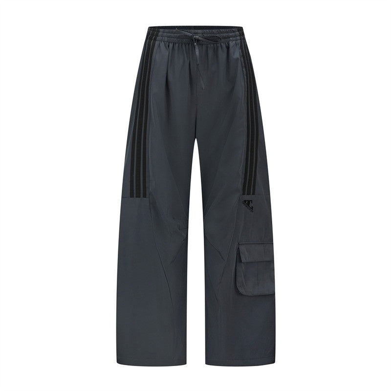 FOURFORTY_Three_Stripes_Multi_Pocket_Cargo_Women's_Nylon_Straight-leg_Pants_684762937714_MISSTT